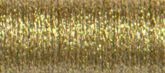 Kreinik 4 Very Fine Braid 002 Gold 11 meters/12 yards